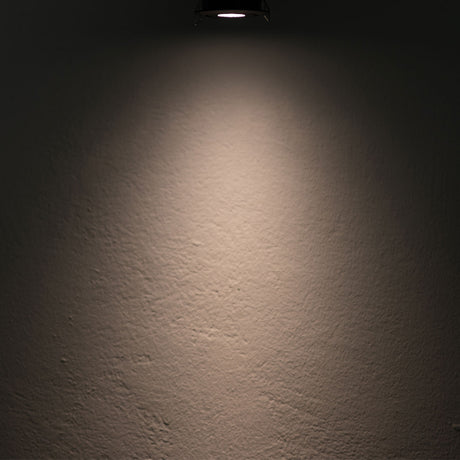 LED Einbauleuchte MiniAMP schwarz 3W 12V DC warmweiß dimmbar 100cm Kabel - Beleuchtung