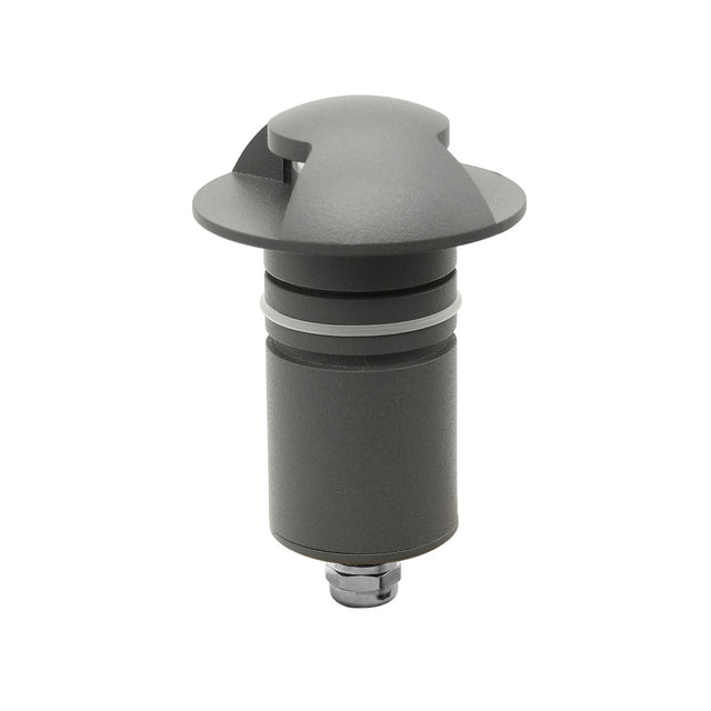 LED Bodeneinbaustrahler rund 2SIDE 60mm schwarz 12-24V IP67 3W 60° warmweiß - Beleuchtung