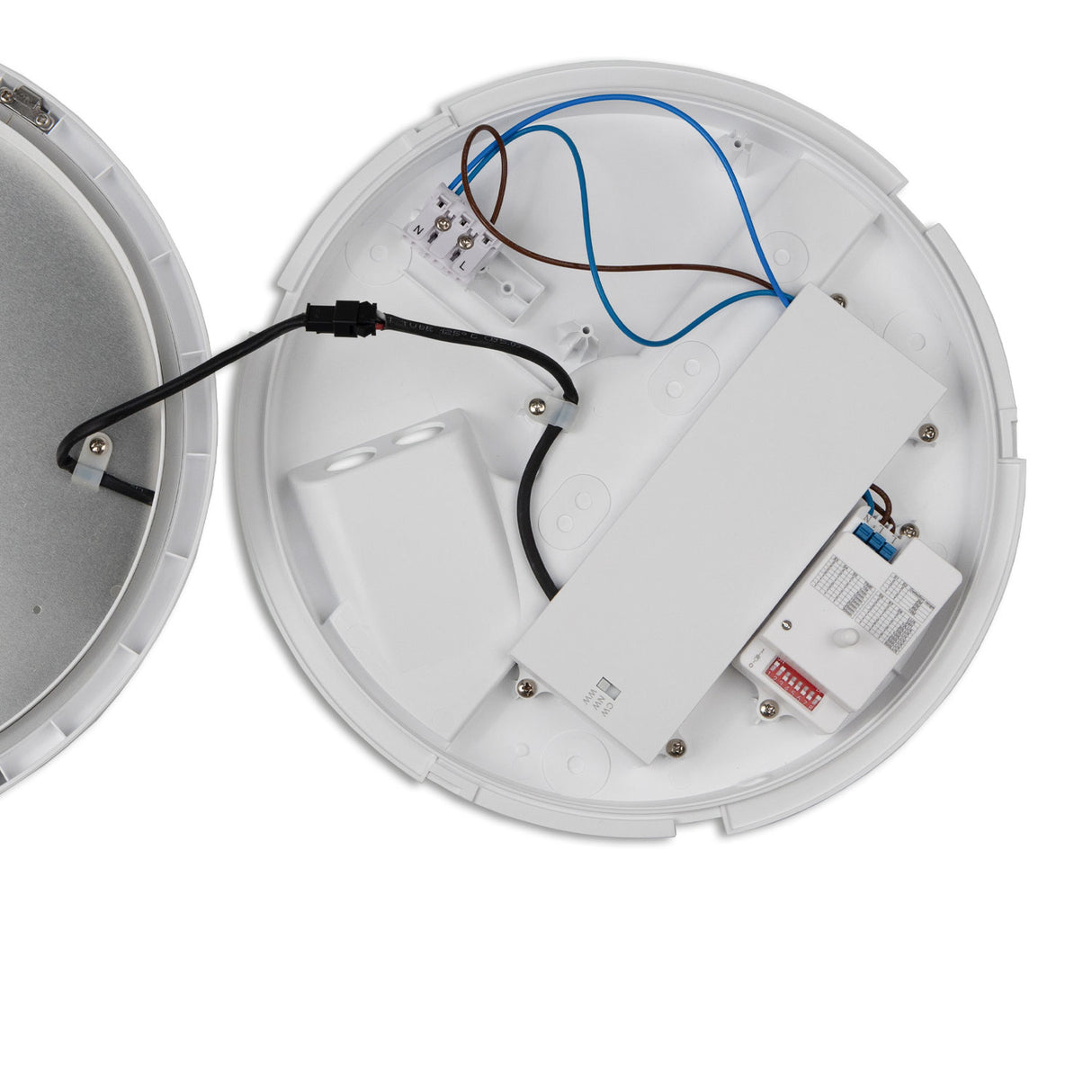 LED Decken/Wandleuchte 18W, weiß, IP54, mit Bewegungssensor, ColorSwitch 3000|4000|5000K