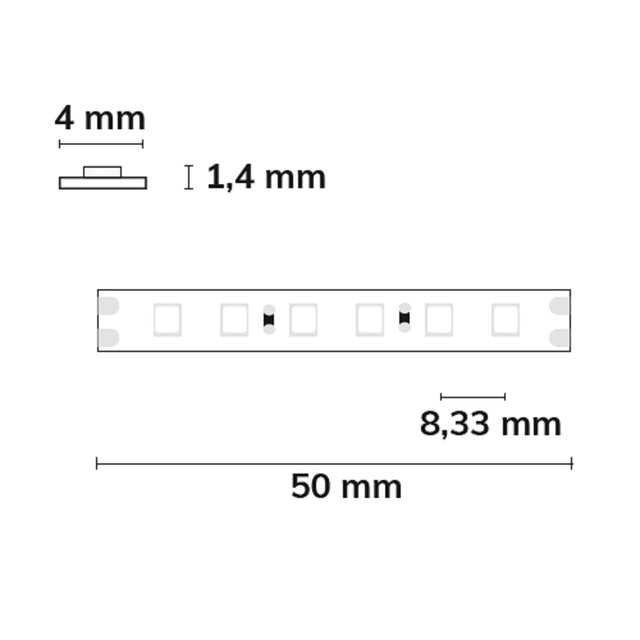 LED CRI865 Flexband 24V DC 15W IP20 6500K 5m Rolle 120 LED/m - Beleuchtung