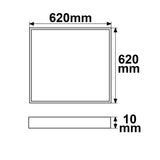 LED Panel Professional Line 625 UGR<19 4H/8H 26W Rahmen weiß RAL 9016 neutralweiß - Beleuchtung