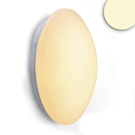 LED Decken/Wandleuchte weiß rund 24W DN380 IP54 warmweiß - Beleuchtung