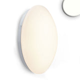 LED Decken/Wandleuchte weiß, rund, 24W, DN380, IP54, neutralweiß