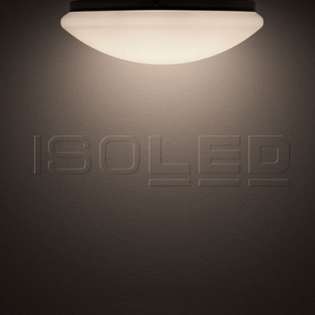 LED Decken/Wandleuchte weiß, rund, 24W, DN380, IP54, neutralweiß