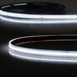 Trennstelle: 50mm mit je 24 SMD | Pitch (Lichtpunkt Mitte-Mitte): 2,08mm | 1 Einheit (Rolle) = 5m | max. Flexbandlänge pro Einspeisung: 5m | Längentoleranz + Wärmeausdehnung: 1% | kein Kühlprofil erforderlich | inkl. 3M VHB Klebeband | Untergrund vor dem Ankleben reinigen und entfetten! Nicht wieder ablösen! | Silikon Verguss | BESONDERHEIT: Anschlusskabel einseitig