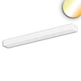 LED Langfeldleuchte blendreduziert weiß 120cm 38W ColorSwitch 3000|4000|5700K dimmbar - Beleuchtung