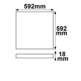 Infrarot-Panel PREMIUM Professional 300 592x592mm 285W - Beleuchtung