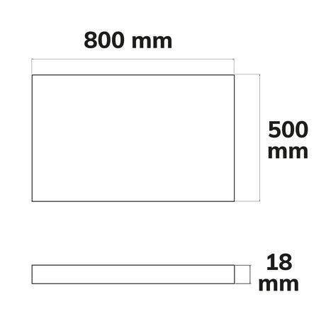 Infrarot-Panel BEST STANDARD 500x800mm 370W - Beleuchtung