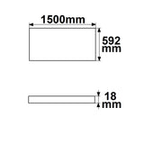Infrarot-Panel PREMIUM Professional 905L 592x1500mm 860W - Beleuchtung