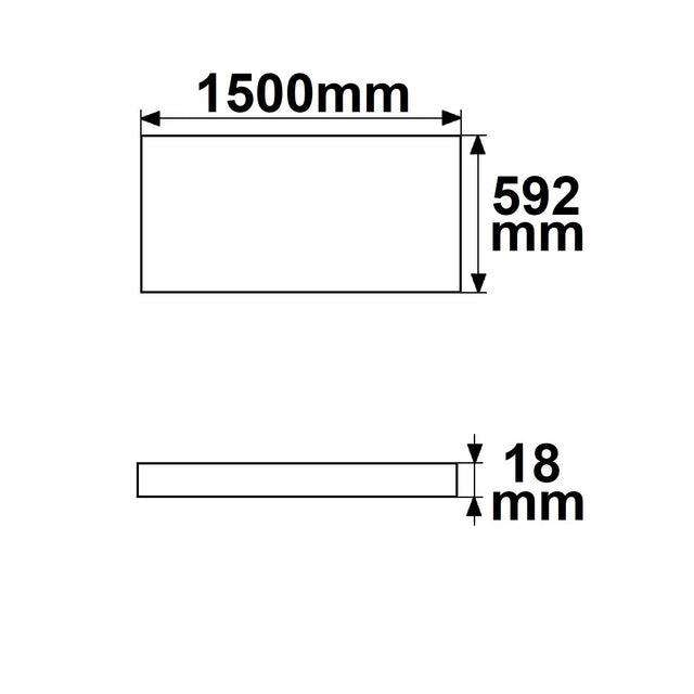 Infrarot-Panel PREMIUM Professional 905L 592x1500mm 860W - Beleuchtung