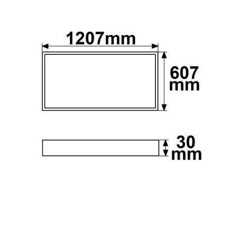 Einbaurahmen für Infrarot-Panel PREMIUM Professional 705 607x1207mm - Beleuchtung