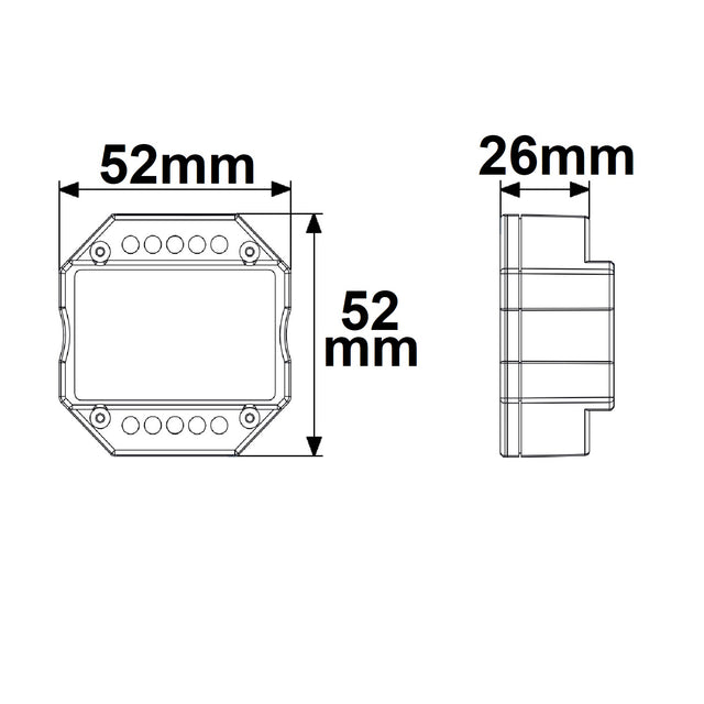 Sys-Pro + Zigbee 3.0 Push/Funk Switch 230V AC 360 VA - Beleuchtung