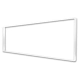 Aufbaurahmen weiß RAL 9016 Höhe 7cm für LED Panels 308x1245 steckbare Schnellmontage - Beleuchtung