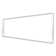 Aufbaurahmen weiß RAL 9016 Höhe 7cm für LED Panels 308x1550 steckbare Schnellmontage - Beleuchtung