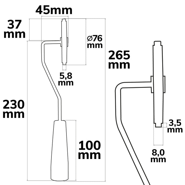 Flexband-Montageroller - Beleuchtung