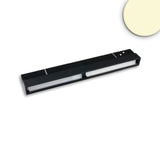 Track48 Wallwasher 22cm schwarz 12W 100° asymetrisch 48V DC 3000K CRI90 DALI dimmbar - Beleuchtung