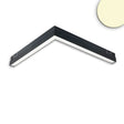 Track48 Eckleuchte horizontal schwarz 20W 120° 48V DC 3000K,CRI90 Line + - Beleuchtung