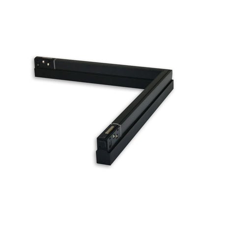 Track48 Eckleuchte horizontal schwarz 20W 120° 48V DC 3000K,CRI90 Line + - Beleuchtung