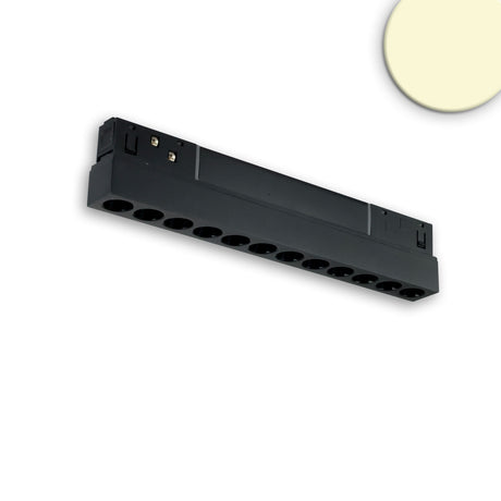 Track48 Rasterleuchte 22cm schwarz 12W 36° UGR<19 48V DC 3000K CRI90 - Beleuchtung