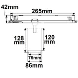 3-Phasen Schienen-Strahler fokussierbar 42W 20°-70° schwarz matt 4000K CRI92 DALI dimmbar - Beleuchtung