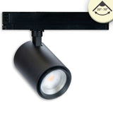 3-Phasen Schienen-Strahler fokussierbar 42W 20°-70° schwarz matt 3000K CRI92 DALI dimmbar - Beleuchtung