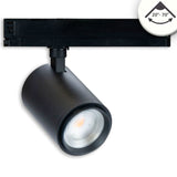 3-Phasen Schienen-Strahler fokussierbar 42W 20°-70° schwarz matt 4000K CRI92 DALI dimmbar - Beleuchtung