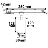 3-Phasen Schienen-Strahler fokussierbar 42W 20°-70° weiß matt 4000K CRI92 dimmbar - Beleuchtung