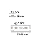 LED HEQ930 Flexband High Bright 48V DC 22W IP20 3000K 140lm/W 5m Rolle 240 LED/m - Beleuchtung