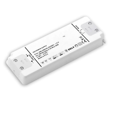 LED Trafo 48V/DC 0-60W ultraflach SELV - Beleuchtung