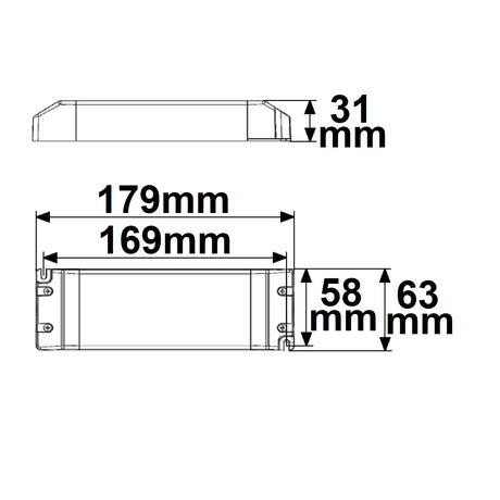 LED Trafo 48V/DC 0-150W SELV - Beleuchtung