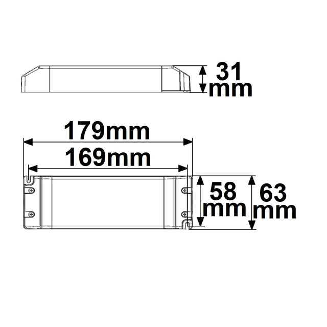 LED Trafo 48V/DC 0-150W SELV - Beleuchtung