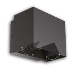 LED Wandleuchte Up&Down 2x5W 15-120° IP65 schwarz warmweiß - Beleuchtung