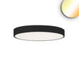 LED Deckenleuchte UGR<19 2H schwarz 40W|50W IP42 DN600 ColorSwitch 2700|3000|4000K dimmbar - Beleuchtung