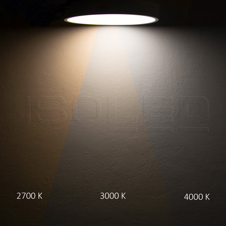 LED Deckenleuchte UGR<19 2H weiß 60W|70W IP42 DN800 ColorSwitch 2700|3000|4000K dimmbar - Beleuchtung