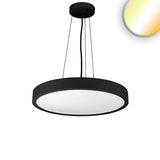 LED Hängeleuchte UGR<19 2H schwarz 40W|50W IP42 DN600 2700|3000|4000K dimmbar exkl. Kabel - Beleuchtung