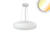 LED Hängeleuchte UGR<19 2H weiß 20W|30W IP42 DN400 2700|3000|4000K dimmbar exkl. Kabel - Beleuchtung