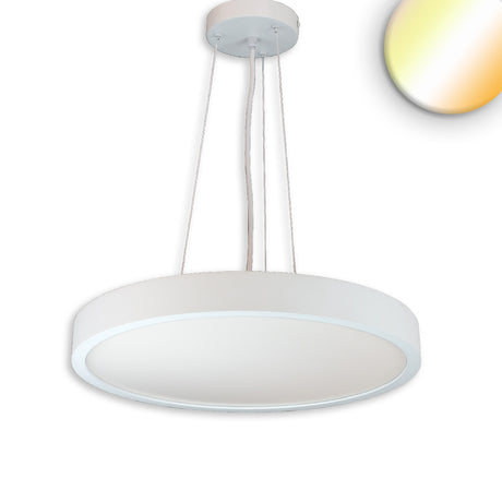 LED Hängeleuchte UGR<19 2H weiß 60W|70W IP42 DN800 2700|3000|4000K dimmbar exkl. Kabel - Beleuchtung