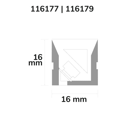 LED NEON940 Flexband Twist + Bend B16H16 24V DC 10W IP67 4000K 5m 140 LED/m inkl. Montageclips - Beleuchtung