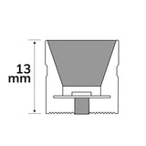 LED NeonPRO927 Custom Flexband B13H13 24V DC 12W IP67 2700K 5m Rolle 140 LED/m inkl. Clips - Beleuchtung