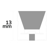 LED NEON930 Flexband B13H13 24V DC 12W IP67 3000K 5m Rolle 140 LED/m inkl. Montageclips - Beleuchtung
