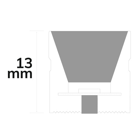 LED NEON930 Flexband B13H13 24V DC 12W IP67 3000K 5m Rolle 140 LED/m inkl. Montageclips - Beleuchtung