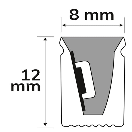 LED NEON930 Flexband B08H12 24V DC 12W IP67 3000K 5m Rolle 140 LED/m inkl. Montageclips - Beleuchtung