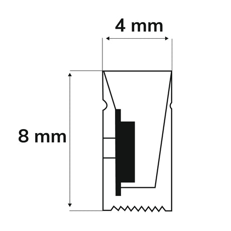 LED NeonPRO950 Custom Flexband B04H08 24V DC 10W IP67 5000K 5m Rolle 180 LED/m inkl. Clips - Beleuchtung
