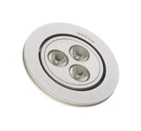 OSRAM LED-Deckeneinbauleuchte 3,6W 3000K DP VARIOKIT 12° 3x3,6W 830 alu alu Konv