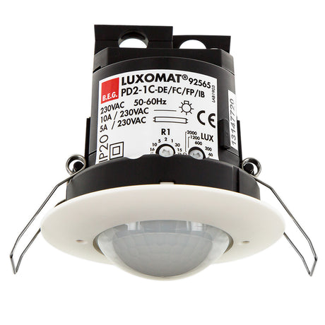 Präsenzmelder EB 360°                             110-240V ws glz IP20