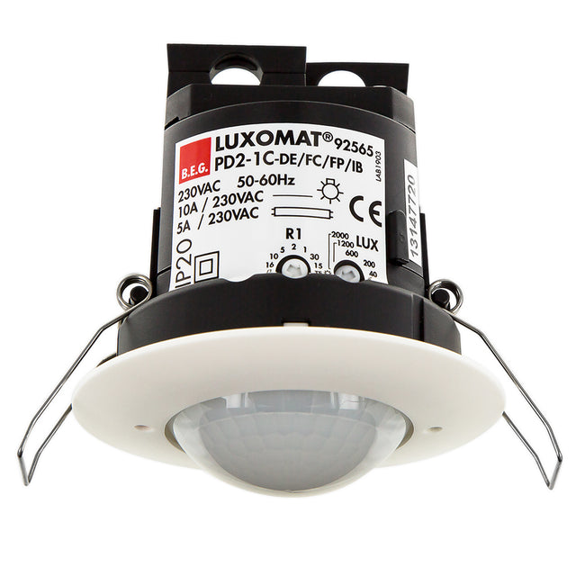Präsenzmelder EB 360°                             110-240V ws glz IP20