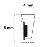 LED NeonPRO930 Custom Flexband B04H08 24V DC 10W IP67 3000K 5m Rolle 180 LED/m inkl. Clips - Beleuchtung