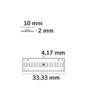 LED HEQ Skyblue Flexband 24V DC 22W IP20 5m Rolle 240 LED/m - Beleuchtung