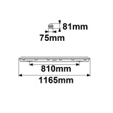 LED Wannenleuchte SL 120cm IP66 PowerSwitch 24-40W 140lm/W 4000K - Beleuchtung