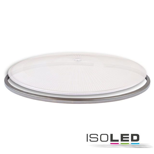 Scheibe für PC Reflektor der Hallenleuchten Serie FL2 transparent mit Ring und Feder - Beleuchtung